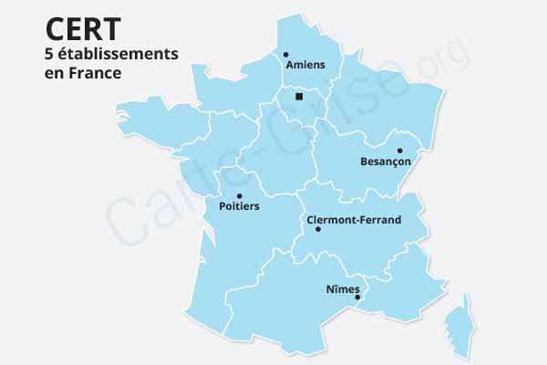 5 CERT présents en France