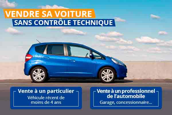 Vendre son véhicule sans passer de contrôle technique